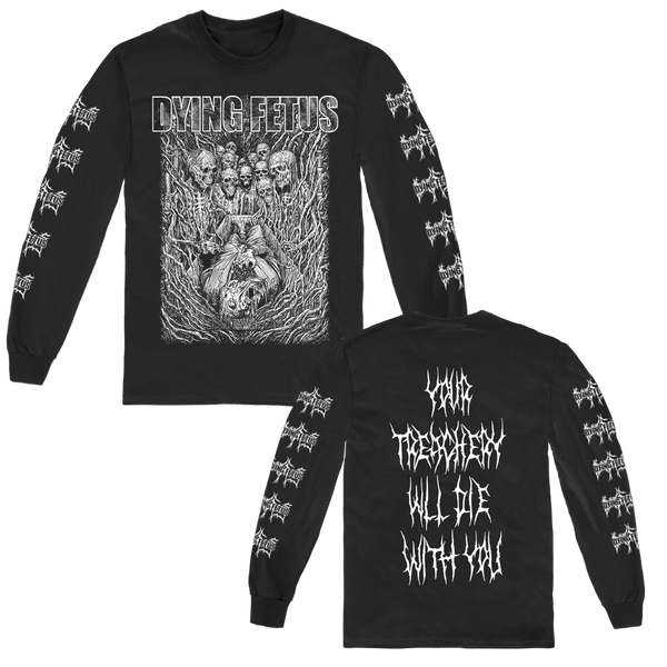 Dying Fetus ロングスリーブ　Tシャツ M デスメタル　ブルデス Dying Fetus ロングスリーブ Tシャツ M デスメタル ブルデス Dying